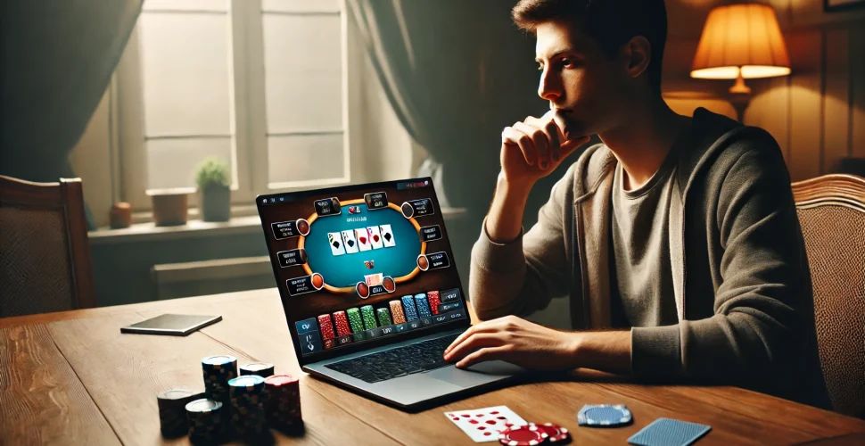 como jogar poker online